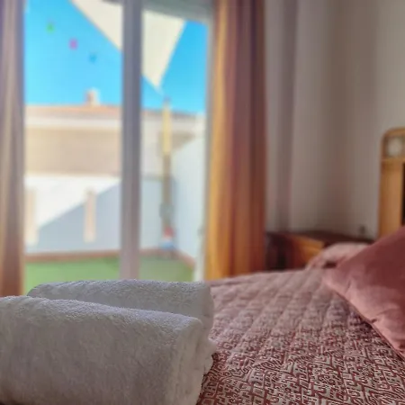 Apartman A 600m De La Playa, Terraza Soleada
